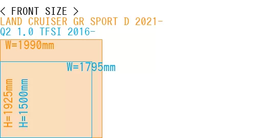 #LAND CRUISER GR SPORT D 2021- + Q2 1.0 TFSI 2016-